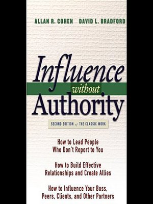 cover image of Influence Without Authority